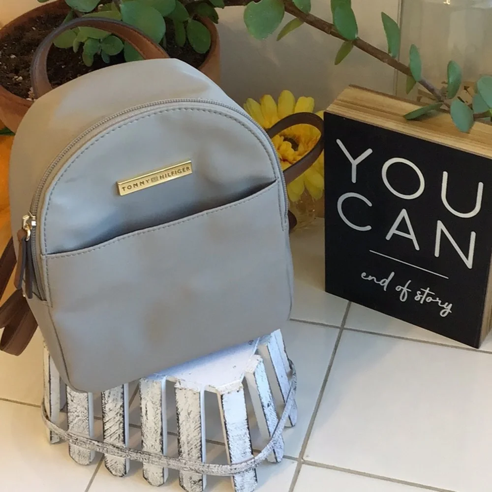 ‘Tommy Hilfiger’ Mini Backpack/Purse NWOT (#8)